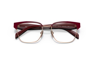 PRADA PR 65YV 16A1O1 Red/Rose Gold szemüveg