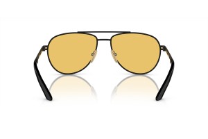 PRADA PR A54S 1BO90C matt fekete-sárga napszemüveg