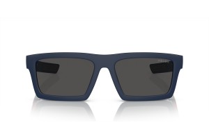 PRADA Linea Rossa PS 02ZSU matt kék sötétszürke napszemüveg