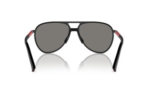 Prada Linea Rossa PS 53ZS fekete napszemüveg tükörkék/piros