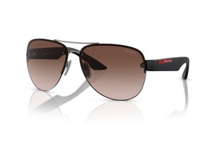 PRADA Linea Rossa PS55YS - gunmetal keret, barna degradé