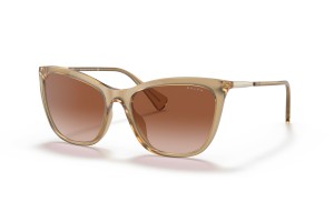 RALPH RA5289 – Shiny Transparent Beige, Gradient Brown