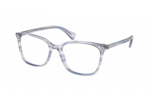 RALPH RA7142 6036 Shiny Striped Blue Brown Demo Lens szemüveg