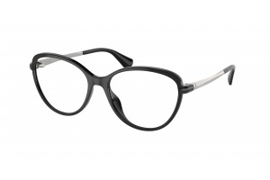 RALPH RA7157U 5001 Shiny Black - ovális keret