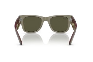 Ray-Ban RB0840S Mega Wayfarer – átlátszó zöld/ezüst