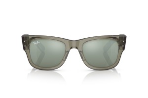 Ray-Ban RB0840S Mega Wayfarer – átlátszó zöld/ezüst