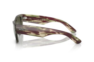 Ray-Ban RB0840S Mega Wayfarer – átlátszó zöld/ezüst