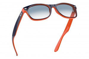 RAY-BAN RB2132 New Wayfarer - kék átmenetes lencse