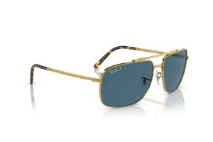 RAY-BAN RB3796 9196S2 Gold Blue polarizált