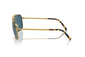RAY-BAN RB3796 9196S2 Gold Blue polarizált