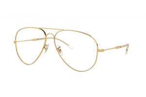 RAY-BAN RB3825 Old Aviator arista arany kék lencse