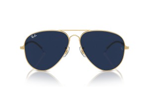 RAY-BAN RB3825 Old Aviator arista arany kék lencse