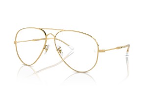 RAY-BAN RB3825 Old Aviator arista arany kék lencse