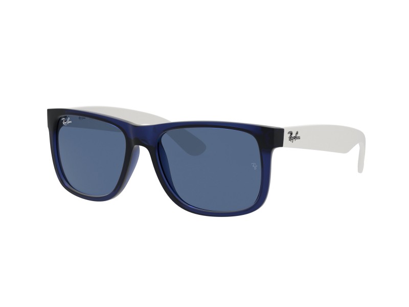 RAY-BAN RB4165 JUSTIN átlátszó kék - sötétkék lencse