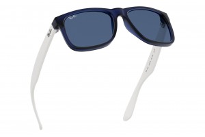 RAY-BAN RB4165 JUSTIN átlátszó kék - sötétkék lencse