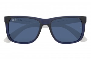 RAY-BAN RB4165 JUSTIN átlátszó kék - sötétkék lencse