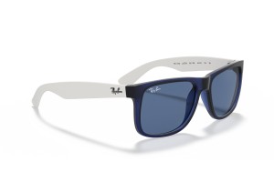 RAY-BAN RB4165 JUSTIN átlátszó kék - sötétkék lencse