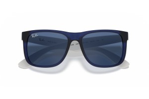 RAY-BAN RB4165 JUSTIN átlátszó kék - sötétkék lencse