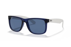 RAY-BAN RB4165 JUSTIN átlátszó kék - sötétkék lencse