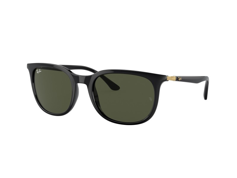 RAY-BAN RB4386 601/31 Black Green