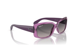 RAY-BAN RB4389 6443M3 polarizált átlátszó viola-szürke