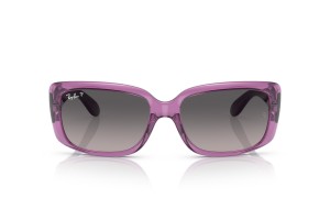 RAY-BAN RB4389 6443M3 polarizált átlátszó viola-szürke