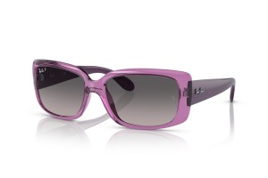 RAY-BAN RB4389 6443M3 polarizált átlátszó viola-szürke