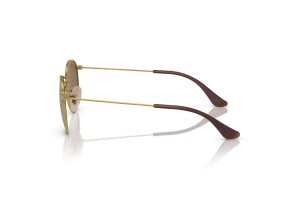 Ray-Ban RJ9547S Junior Arista Gold barna polarizált