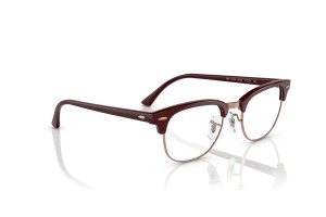 Ray-Ban RX5154 Clubmaster Bordeaux rózsaarany demo lencse