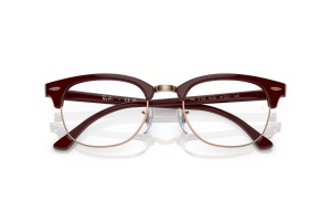 Ray-Ban RX5154 Clubmaster Bordeaux rózsaarany demo lencse