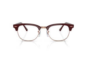 Ray-Ban RX5154 Clubmaster Bordeaux rózsaarany demo lencse