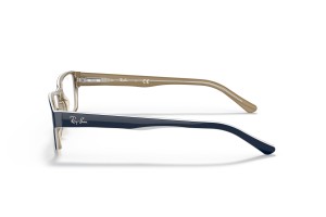 Ray-Ban RX5169 8119 áttetsző kék szemüveg - demo lencse