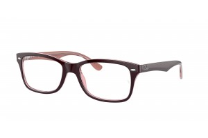 Ray-Ban RX5228 8120 Transparent Brown - DEMO lencse