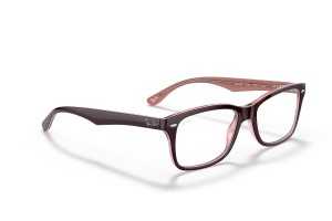 Ray-Ban RX5228 8120 Transparent Brown - DEMO lencse