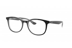 Ray-Ban RX5356 2034 Black On Transparent DEMO LENS szemüveg