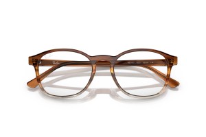 Ray-Ban RX5417 8253 barna-sárga csíkos keret (DEMO LENS)