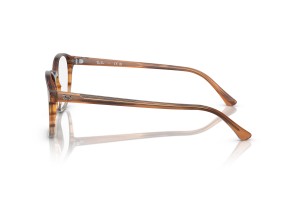 Ray-Ban RX5417 8253 barna-sárga csíkos keret (DEMO LENS)