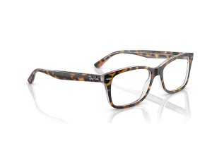 Ray-Ban RX5428 Havana On Transparent demo lencsés szemüveg