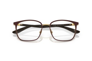 Ray-Ban RX6486 3126 Brown On Gold - demo lencse