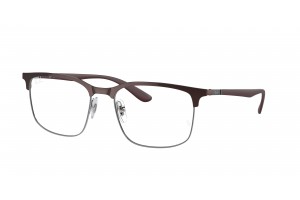 Ray-Ban RX6518 3162 Brown On Gunmetal szemüveg