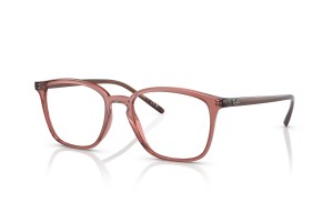Ray-Ban RX7185 8234 átlátszó világos barna szemüveg