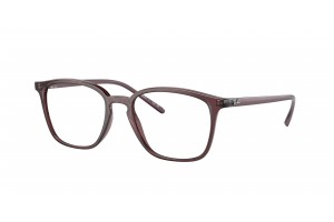 Ray-Ban RX7185 8236 Transparent Brown DEMO LENS szemüveg