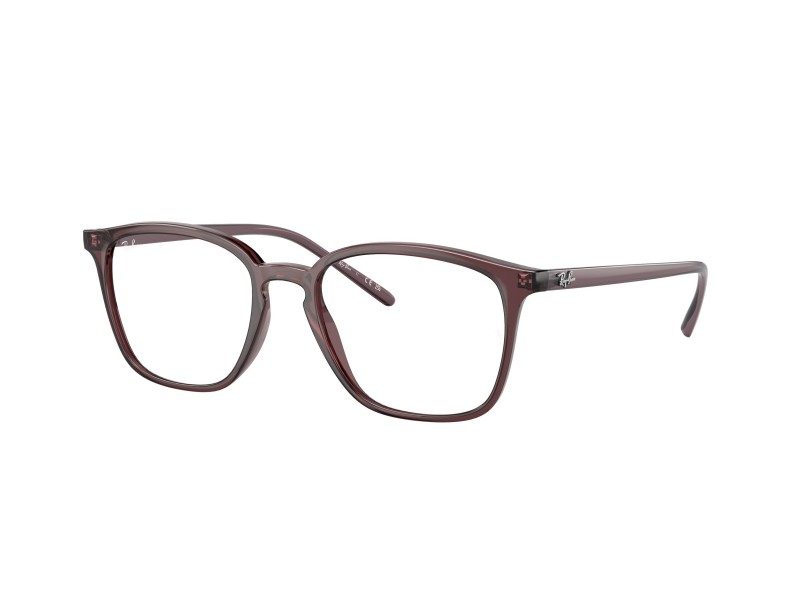 Ray-Ban RX7185 8236 Transparent Brown szemüveg