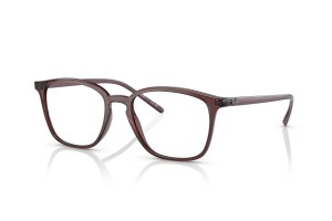 Ray-Ban RX7185 8236 Transparent Brown szemüveg