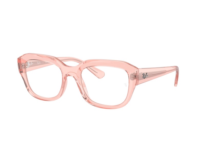 Ray-Ban RX7225 LEONID Transparent Pink szemüveg