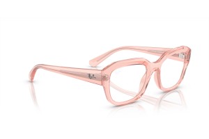 Ray-Ban RX7225 LEONID Transparent Pink szemüveg