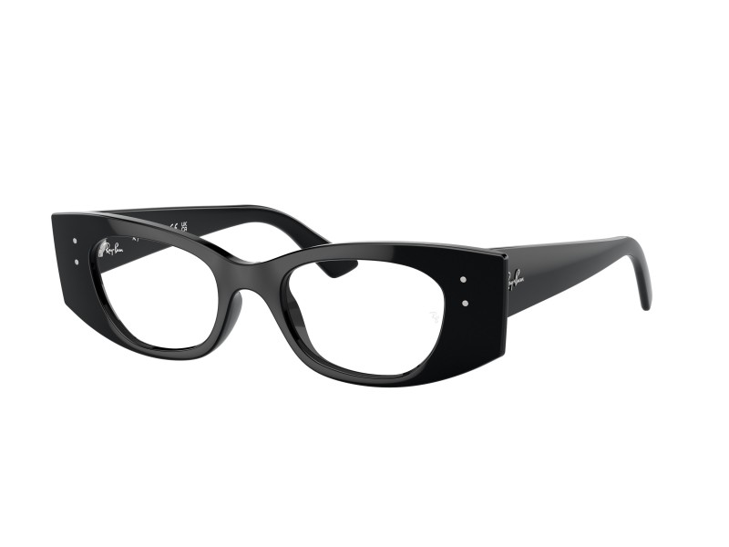 Ray-Ban RX7327 8260 KAT fekete szemüveg (DEMO lencse)