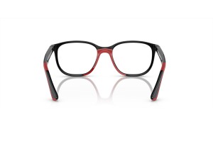 Ray-Ban RY9078V 3928 gyermek szemüveg - fekete-vörös