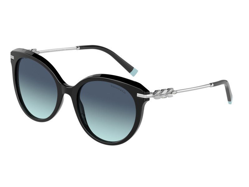 TIFFANY TF4189B fekete-azúrkék napszemüveg