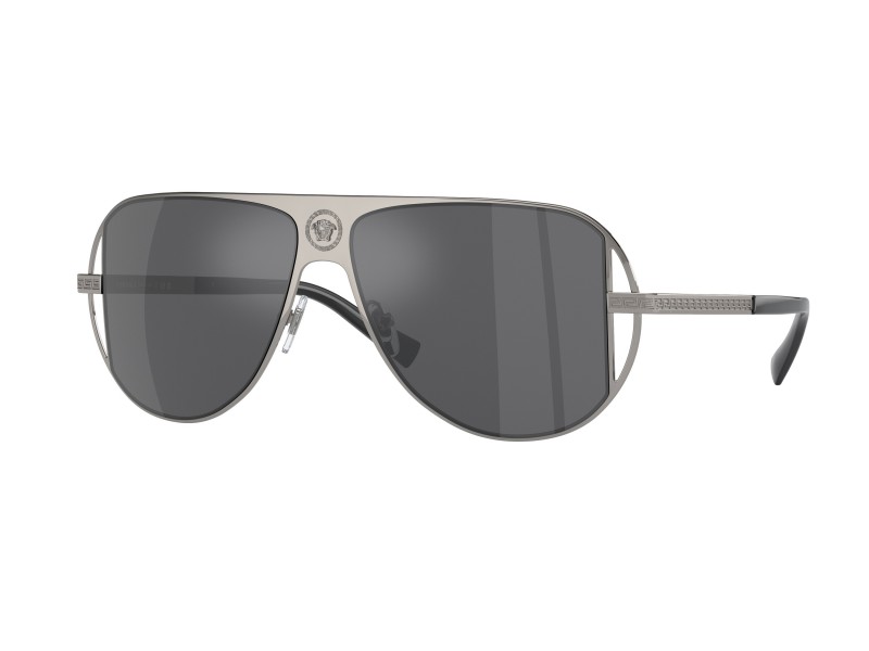 Versace VE2212 10016G - gunmetal keret, ezüst tükrös lencse